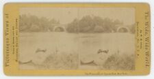 c1900's Real Photo Stereoview The Picturesque of Central Park New York, NY picture
