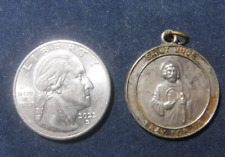 St Jude Sterling Silver Catholic Medal picture