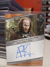 Game Of Thrones Art & Images Paul Kaye Autograph Card as Thoros Of Myr 2023 Q VL picture