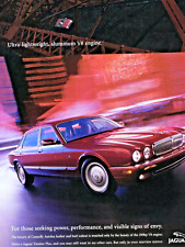 2000 Jaguar Van den Plas Vintage Ultra Lightweight Original Print Ad 8.5 x 11