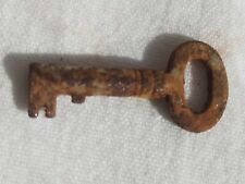 Antique old collectible metal key skeleton small piece of furniture or box 2 picture