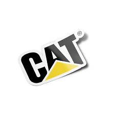  STICKERS CAT CATERPILLAR LOGO Works Brand Tractopelle (9 x 6cm) picture