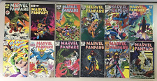 Marvel Fanfare #1-47 Run 1982 Lot of 37 NM picture