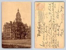 Court House Davenport Iowa Postcard 1912 Divided Back picture