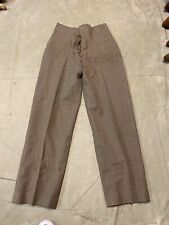 ORIGINAL WWII US ARMY M1945 WOOL COMBAT FIELD TROUSERS- XSMALL 29 WAIST picture