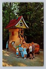 Ligonier PA-Pennsylvania, Story Book Forest, Lady in Shoe, Vintage Postcard picture