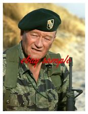 JOHN WAYNE COLOR PHOTO from the 1968 movie THE GREEN BERETS picture