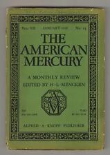 American Mercury #25 GD 2.0 1926 Low Grade picture