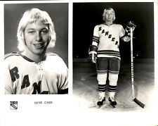 BR48 Rare Original Photo GENE CARR New York Rangers Ice Hockey Centre Athlete picture