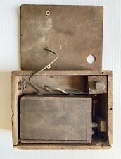 Antique Ford Wooden Battery/Ignition Coil ?? Box In Larger Box picture