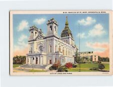 Postcard Basilica of St. Mary's Minneapolis Minnesota USA picture