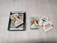 Vintage Coca Cola Playing Cards World War II Spotter Plane 1940s Complete picture