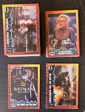 1992 TOPPS BATMAN RETURNS TRADING CARDS COMPLETE SET # 1 - 88 picture