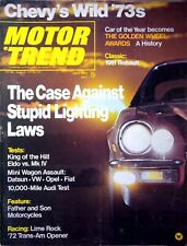 KING OF THE HILL -  MOTOR TREND MAGAZINE, JULY 1972 VOLUME 24 NUMBER 7 picture