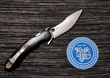 🔥Rare Spyderco Tropen Vogt Folding Knife C237GP Plain Edge CPM-S30V Fast 🪄📬🪄 picture