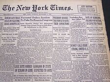 1948 NOVEMBER 2 NEW YORK TIMES - VOTE OF 50,000,000 EXPECTED TODAY - NT 4423 picture