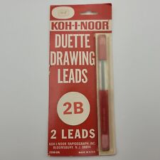 Kohinoor Duette Drawing Leads 2200-DK Vintage Unopened 2B Mechanical Pencil picture