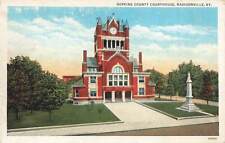 c1930s Hopkins Court House Linen Madisonville KY Kentucky P430 picture