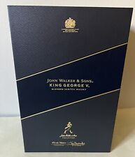 JOHNNY WALKER KING GEORGE V SCOTCH WHISKY BOTTLE  Empty Bottle with Box picture