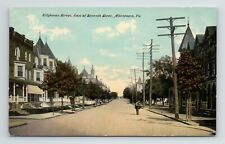 Tilghman Street Seventh Street Scene Allentown Pennsylvania VTG PA Postcard picture