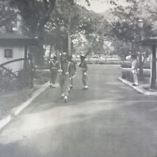 Vintage Black and White Photo Changing Of Guard Presidential Palace Philippines picture