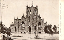 C 1910 Leola Memorial Methodist Episcopal Church Leola PA Postcard Lancaster  picture
