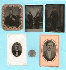 Tintype Lot.    7 Images of young men. picture