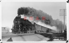 2J211 PERRY RPPC 1941 AT&SF SANTA FE RR LOCO #3463 85 MPH HOLLY CO FAST MAIL picture