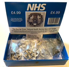 NHS George cross lapel pin badge National health service, Donations to G.O.S.H picture