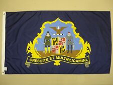 1st Maryland MD Infantry Reg 1861 Indoor Outdoor Historical Dyed Nylon Flag 3X5' picture