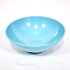 Vintage SUN-VALLEY Melmac Melamine Plastic Bowl US Made Turquoise 5.5