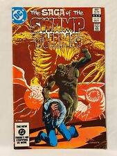 Swamp Thing DC Comics Vol. 2, #17 October 1983 Comic Book picture