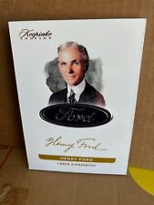 2023 Keepsake Laser Signapatch Jumbo 5x7 Ford Shield Relic #4/7 HENRY FORD picture