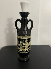 VINTAGE 1962 Jim Beam Egyptian Cleopatra Whiskey Decanter Bottle BLACK EMPTY  picture
