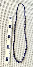 Strand Of Various Antique African Trade 6 Layer  Chevron Beads 17” picture