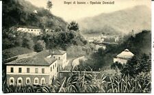 Italy Bagni di Lucca - Spedale Demidoff old postcard picture