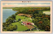REVELL MARYLAND RUGBY HALL ON THE SEVERN RIVER RESTAURANT ARNOLD MD POSTCARD picture