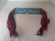Vintage  Beaded Braided Native American Deer Decor ( Necklace Head Band)? picture