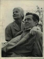 1960 Press Photo Actors Robert Ryan & Ann Todd in Film 