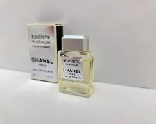 Chanel MINI SIZE EGOISTE PLATINUM FOR MEN EDT 4ml Men Size MINIATURE COLLECTOR  picture