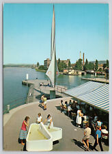 Postcard Basel Switzerland View of Kleinhüningen c1968 (677) picture