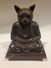 Bronze Cat Buddha Statue picture