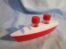 Vintage Red & White Cruse Ship Salt & Pepper Shaker-plastic* picture