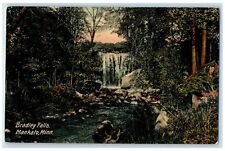 1909 Water Falls View Rocks Bradley Falls Janesville Mankato Minnesota Postcard picture