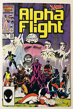 Alpha Flight #33 1986 ✅ 1st App Lady Deathstrike - Wolverine ✅ Marvel Comics picture
