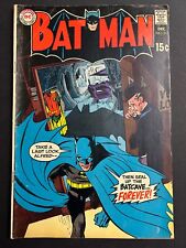 Batman 217 GD-VG -- Break-up of Batman & Robin, Neal Adams 1969 picture