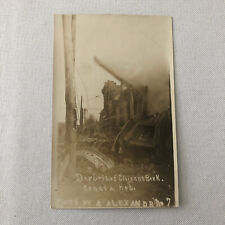 Citizens Bank Fire Disaster Postcard Post Card Real Photo RPPC ? picture