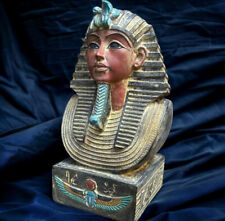 RARE Egyptian Antiquities statue of King Tutankhamun's Head Egyptian BC picture