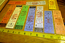 vintage lot 1973 Ringling Brothers Circus tickets Old Cleveland Arena picture