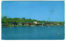 Philadelphia PA Boat House Row Schuylkill River Fairmount Park Vintage Postcard picture